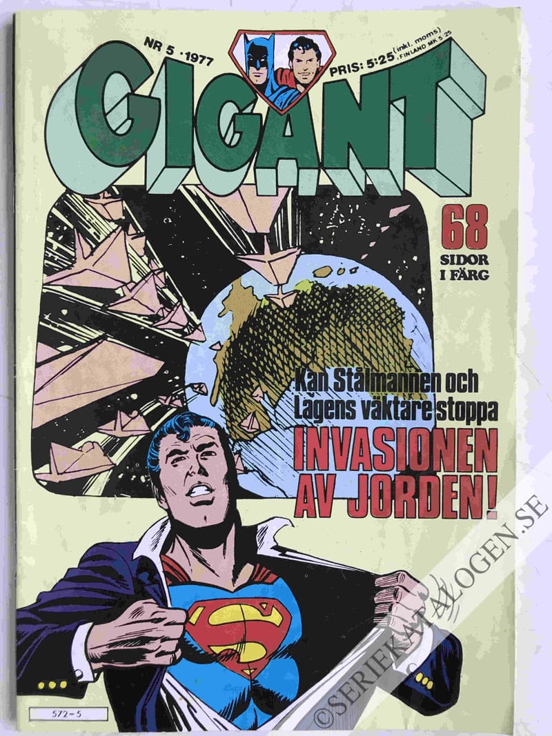Framsida på Gigant #5 (1977)