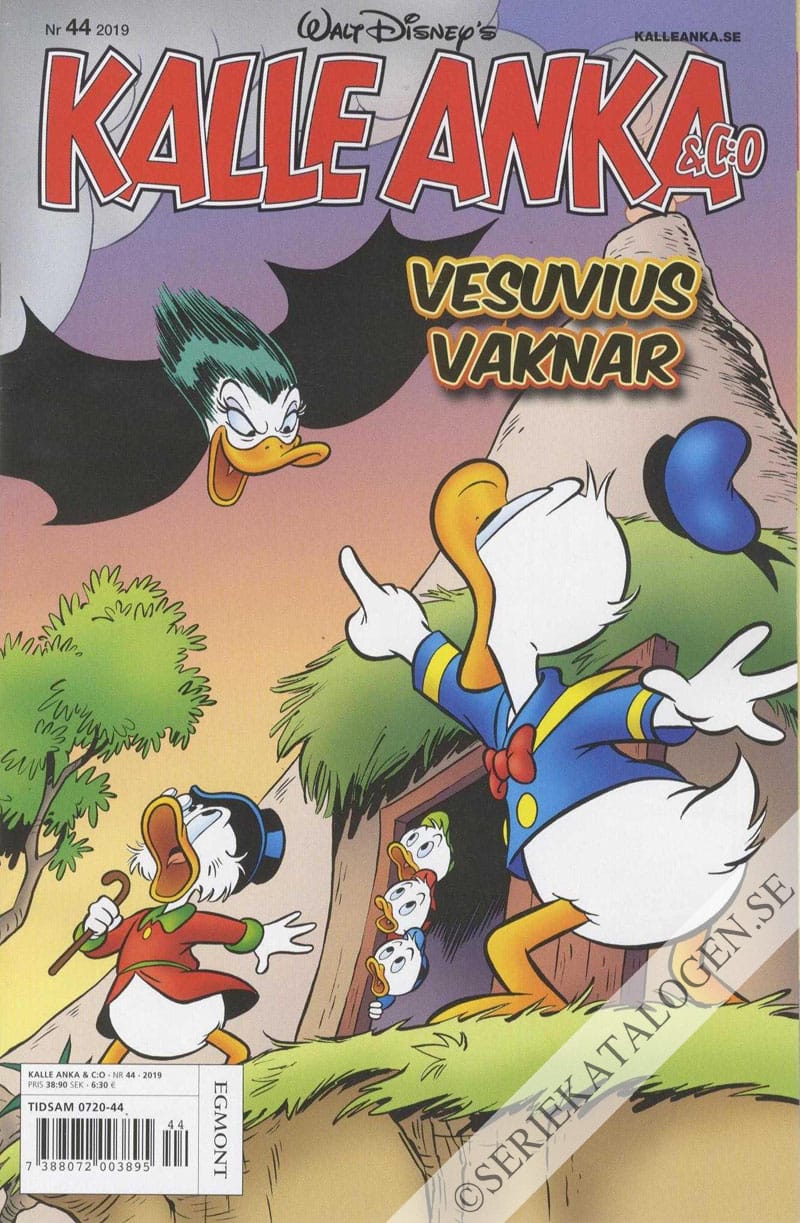 Framsida på Kalle Anka & C:o #44 (2019)