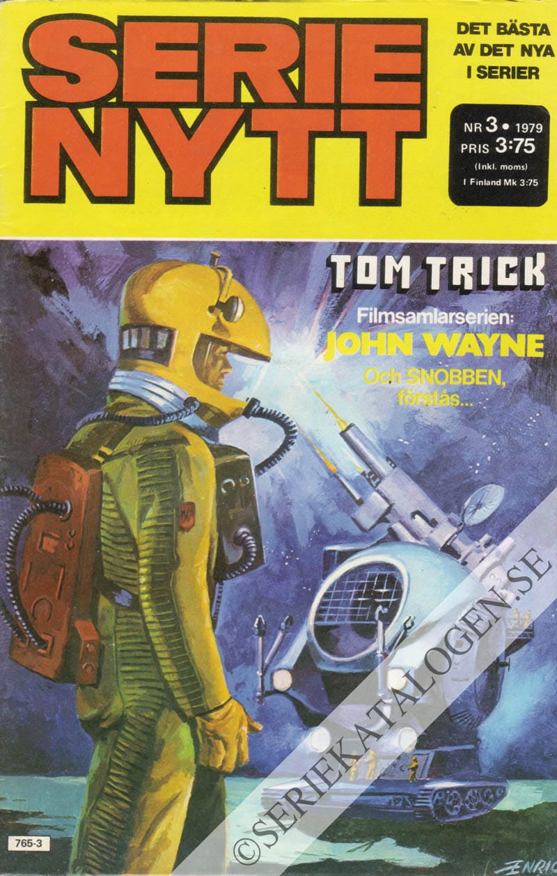 Framsida på Serie-Nytt #3 (1979)