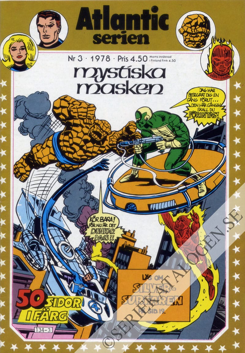 Framsida på Atlanticserien #3 (1978)