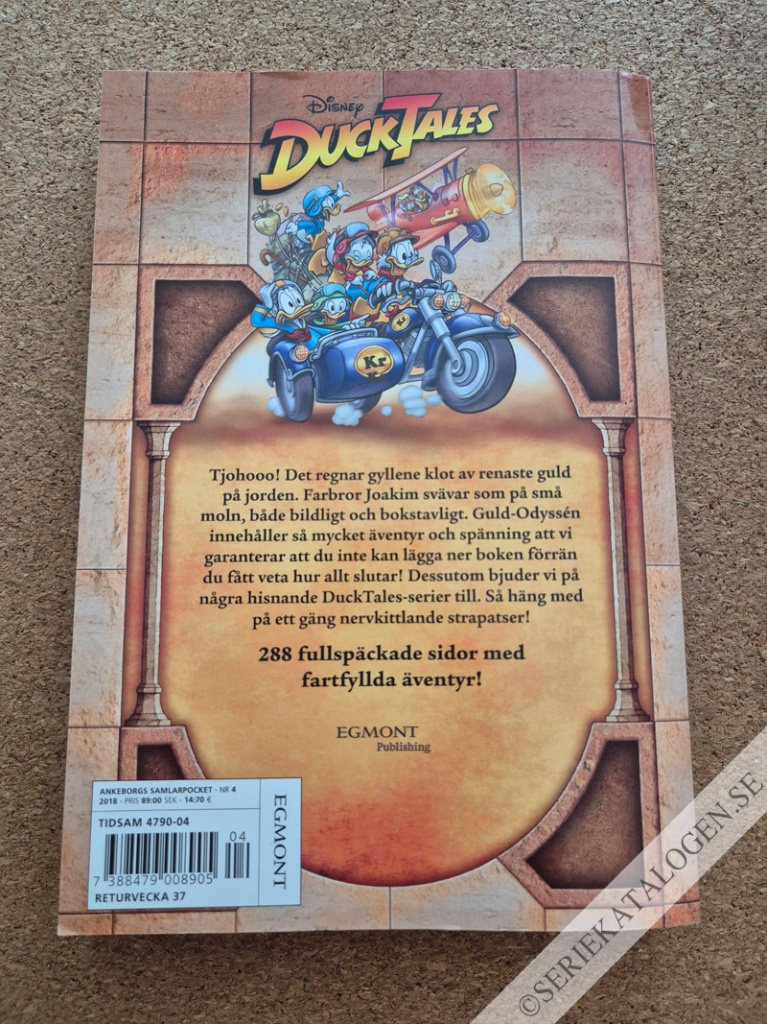 Baksida på Duck Tales (2018)