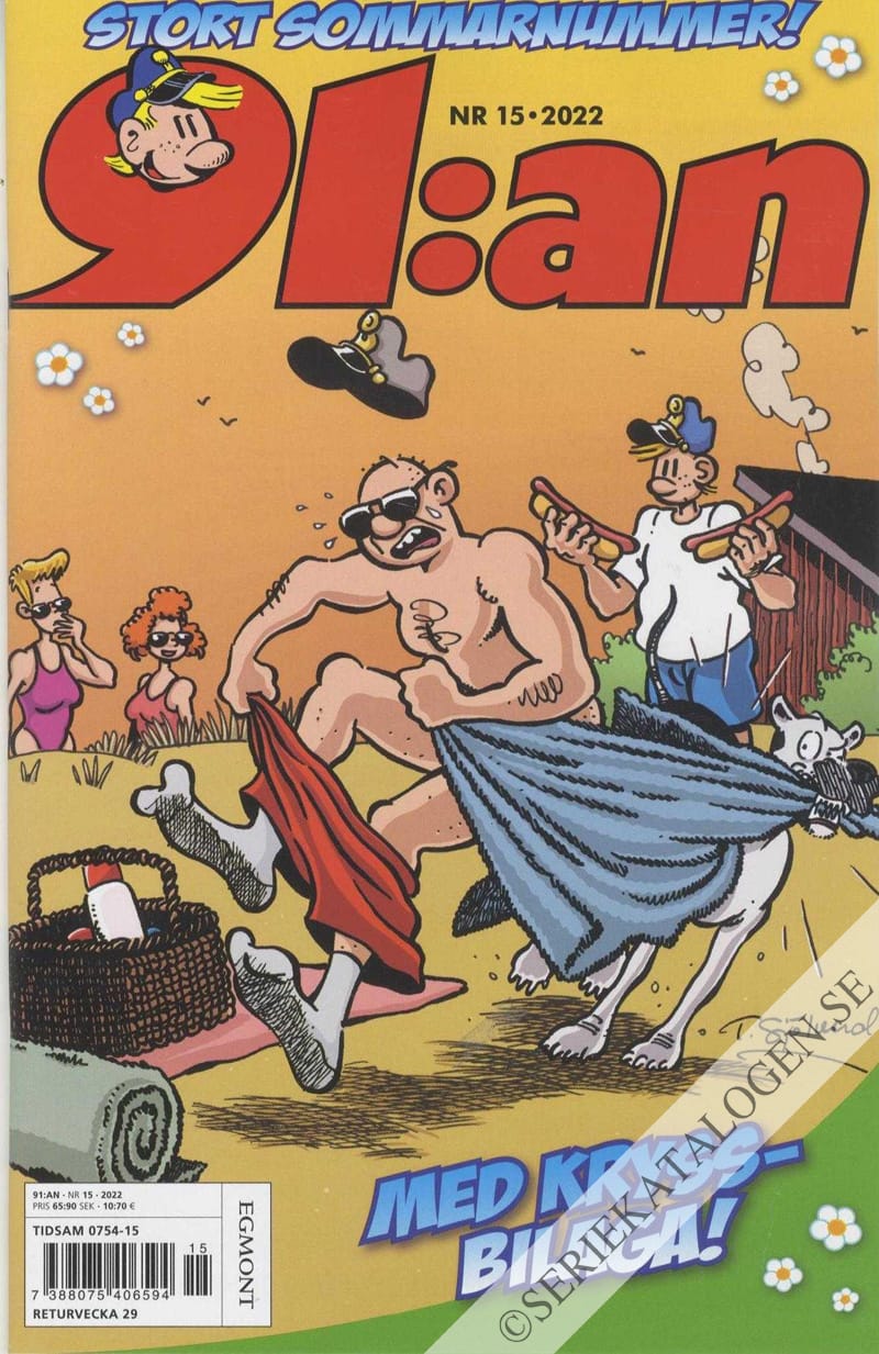 Framsida på 91:an #15 (2022)