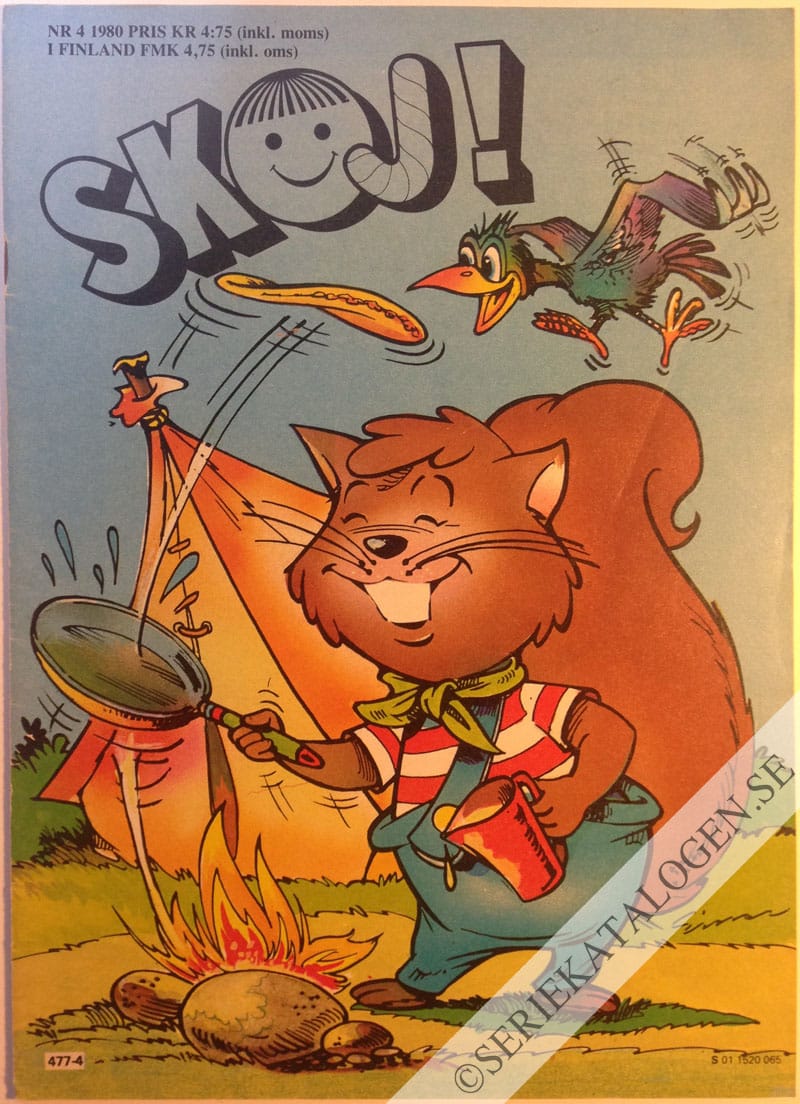 Framsida på Skoj #4 (1980)