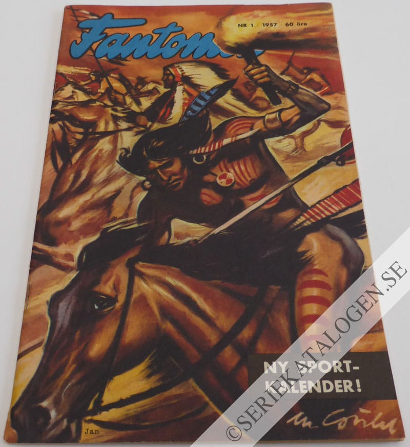 Framsida på Fantomen #1 (1957)