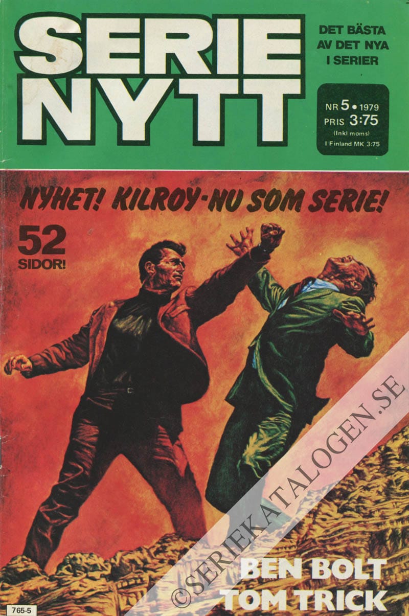 Framsida på Serie-Nytt #5 (1979)