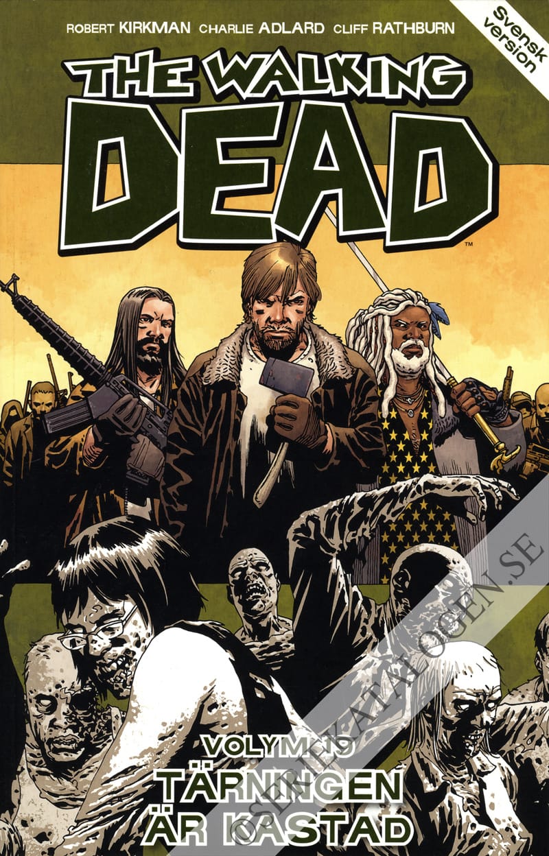 Framsida på The walking dead Tärningen är kastad (2017)