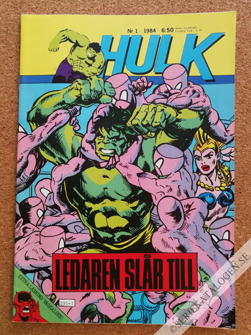 Framsida på Hulk #1 (1984)