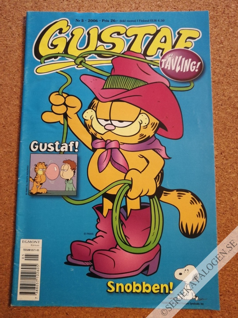 Framsida på Gustaf #5 (2006)