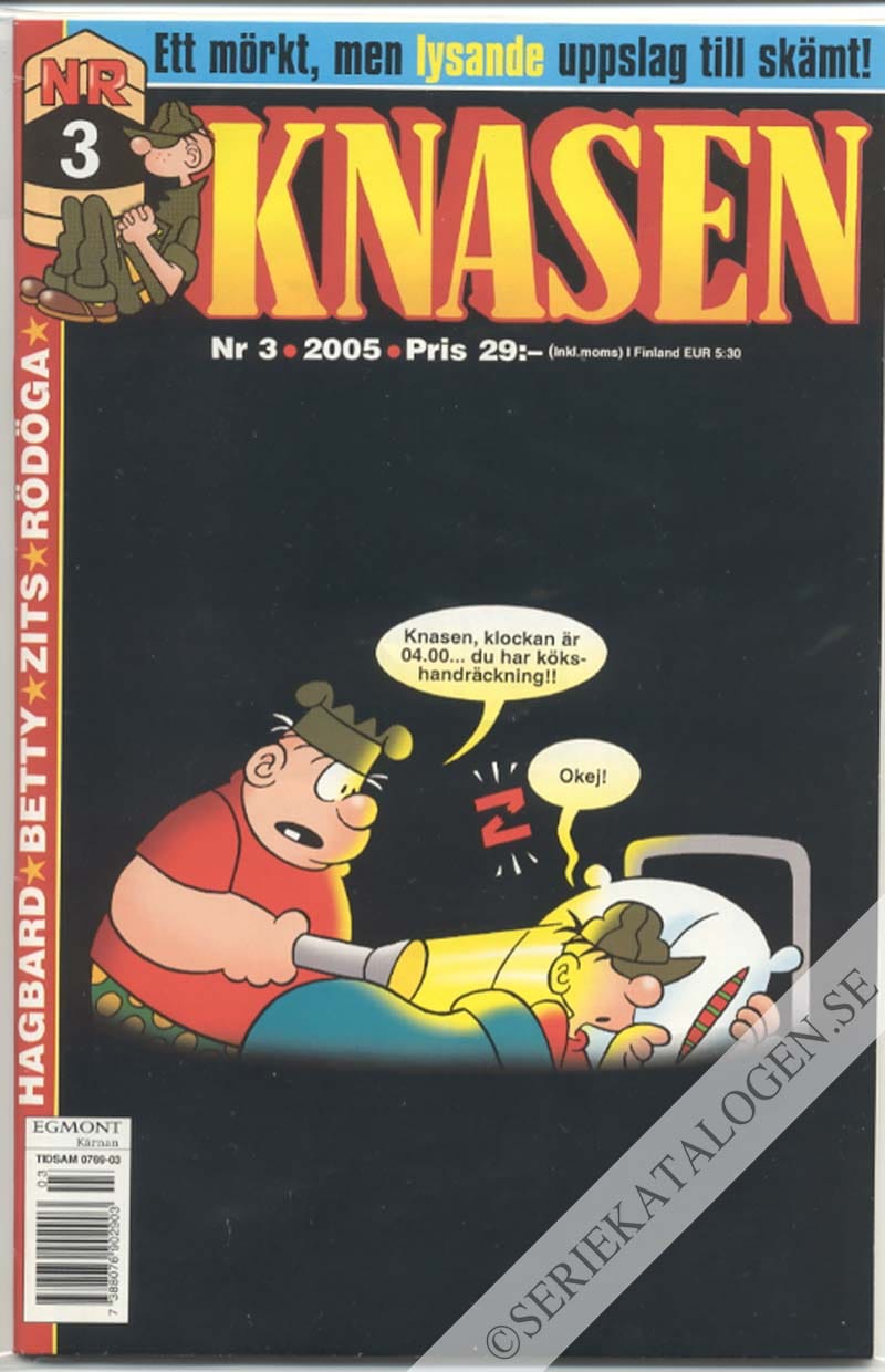 Framsida på Knasen #3 (2005)