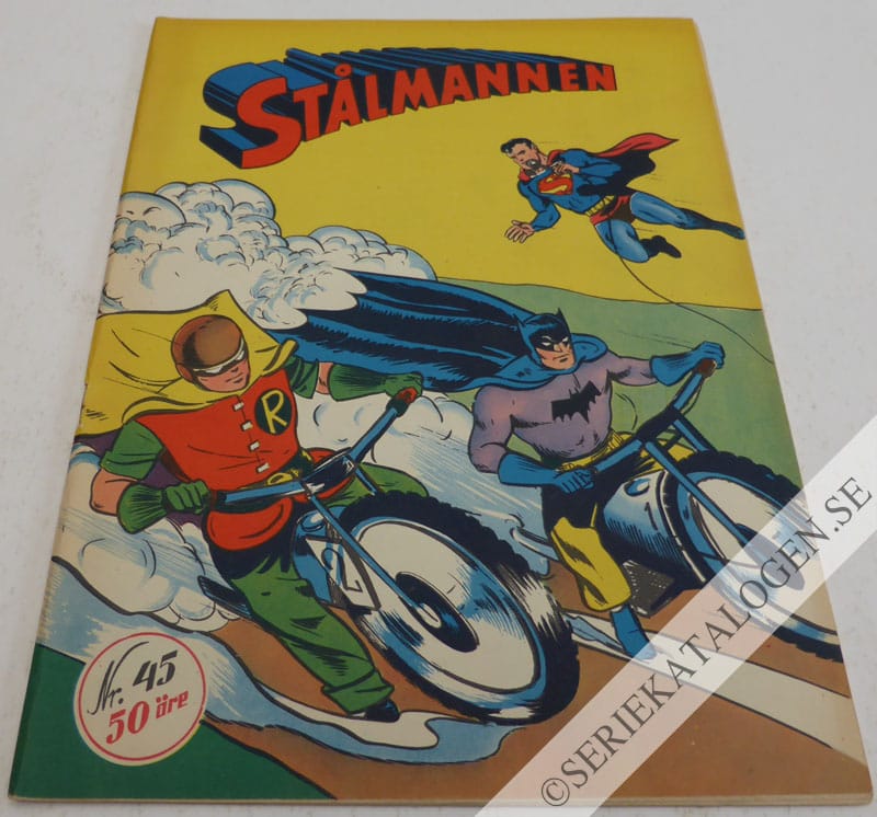 Framsida på Stålmannen #45 (1951)