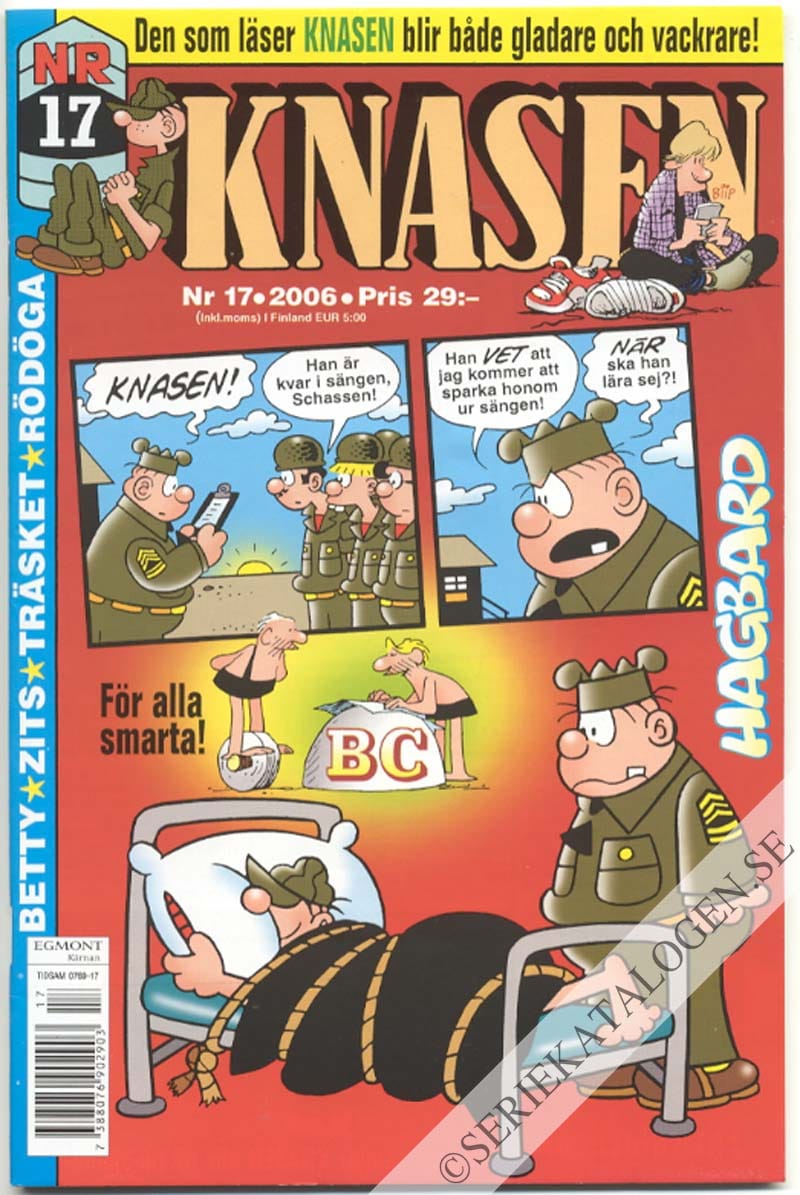 Framsida på Knasen #17 (2006)