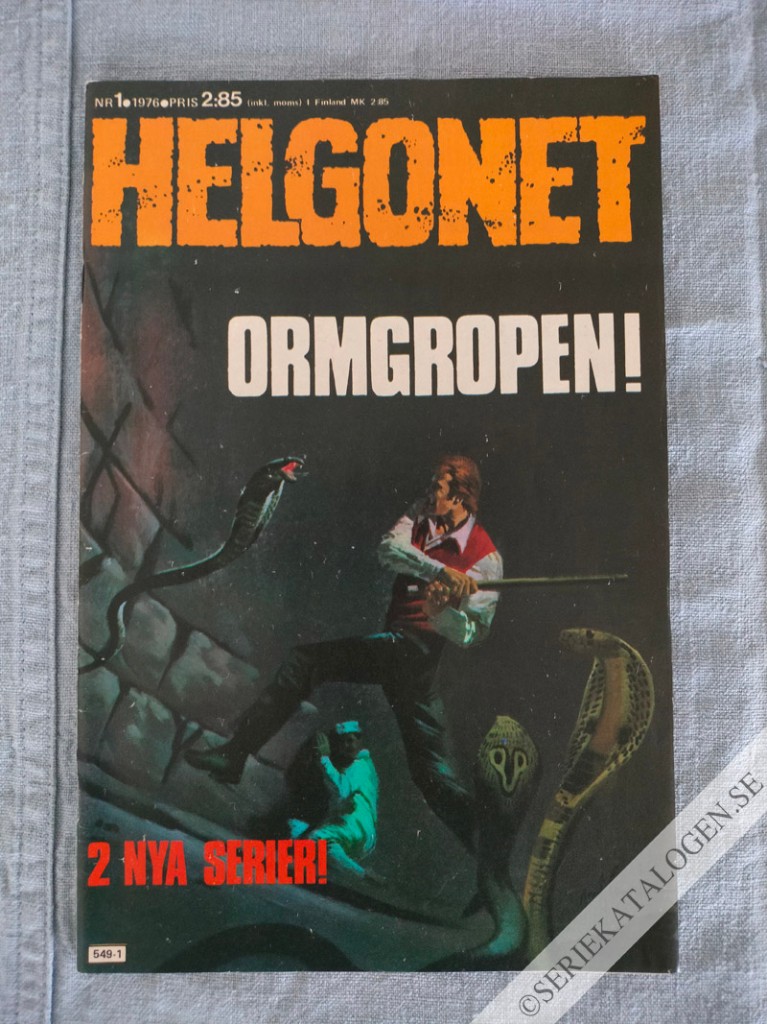 Framsida på Helgonet #1 (1976)