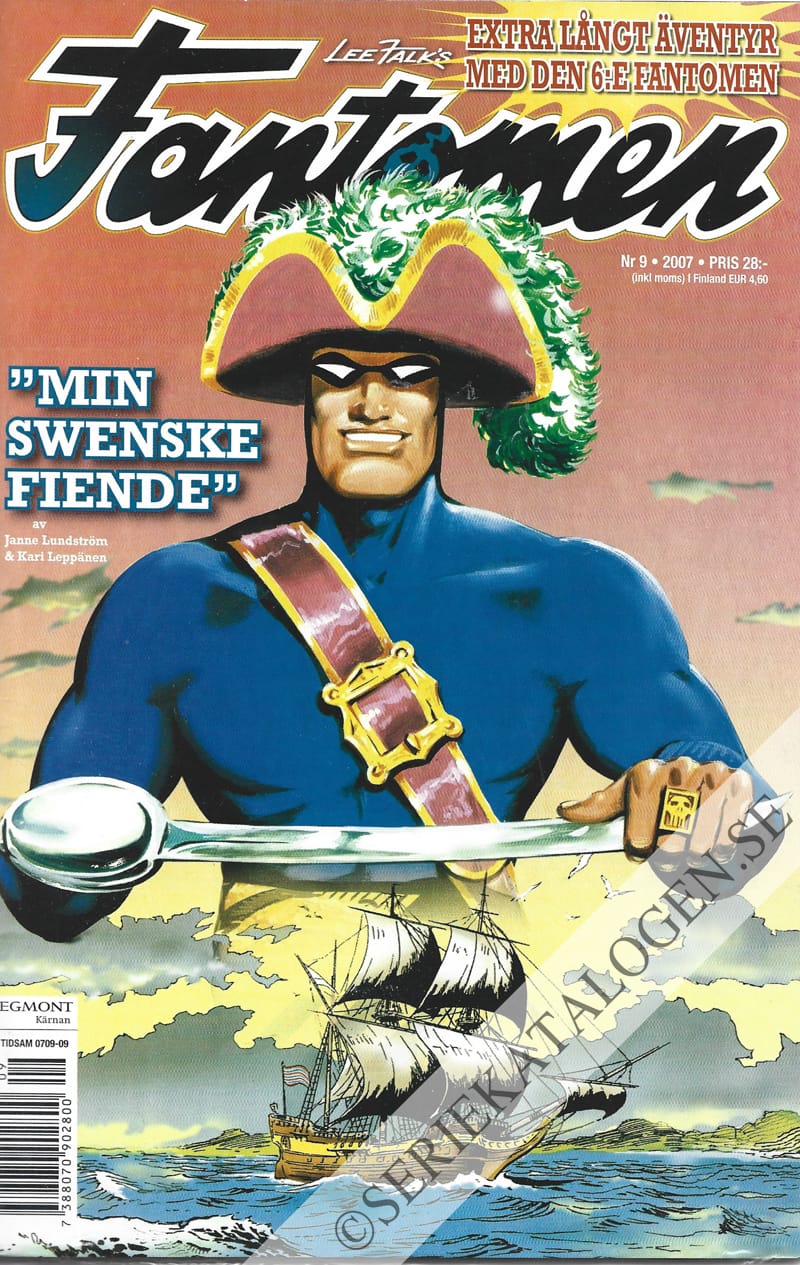 Framsida på Fantomen #9 (2007)