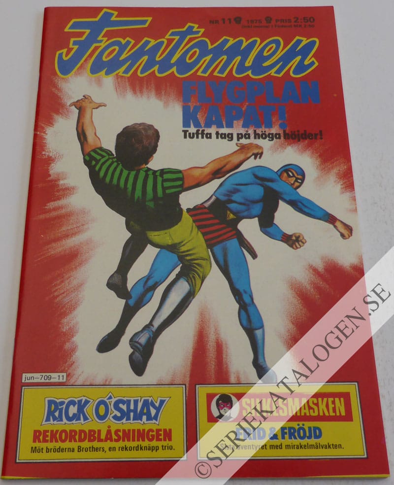 Framsida på Fantomen #11 (1975)