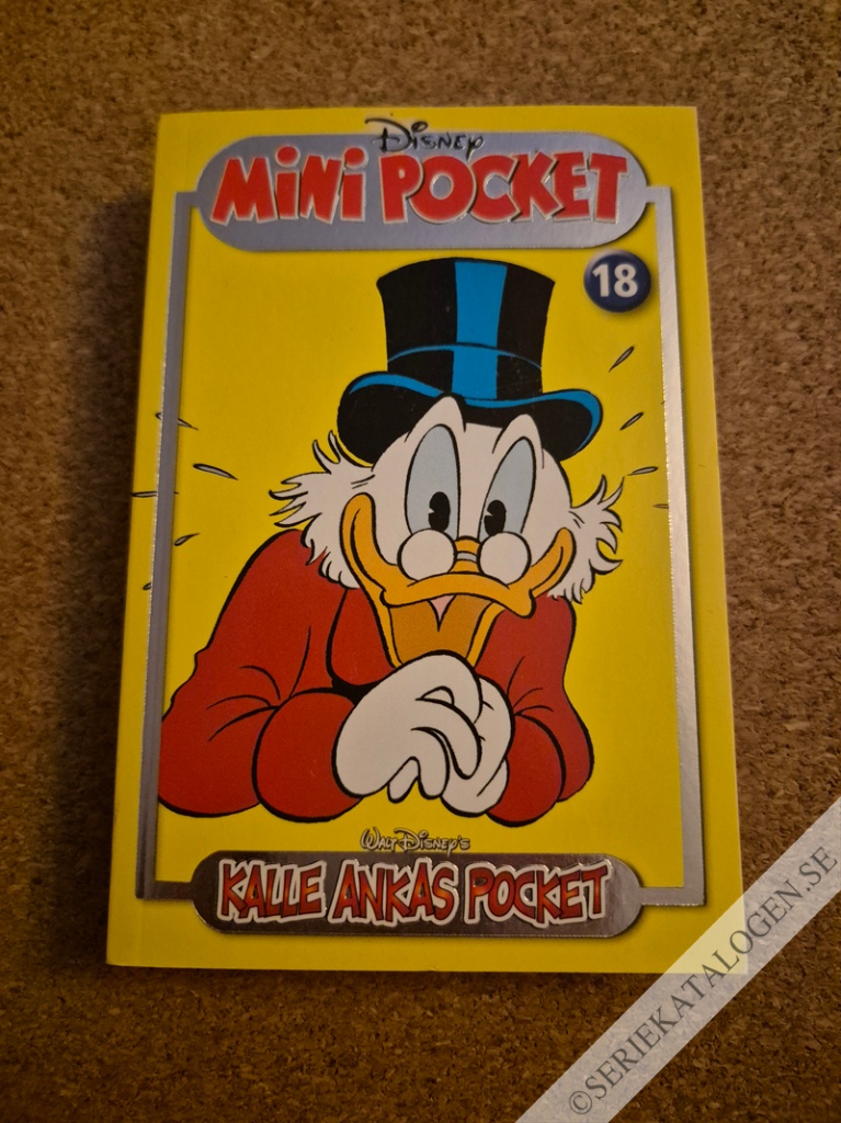 Framsida på Kalle Ankas Mini Pocket #18 (2007)