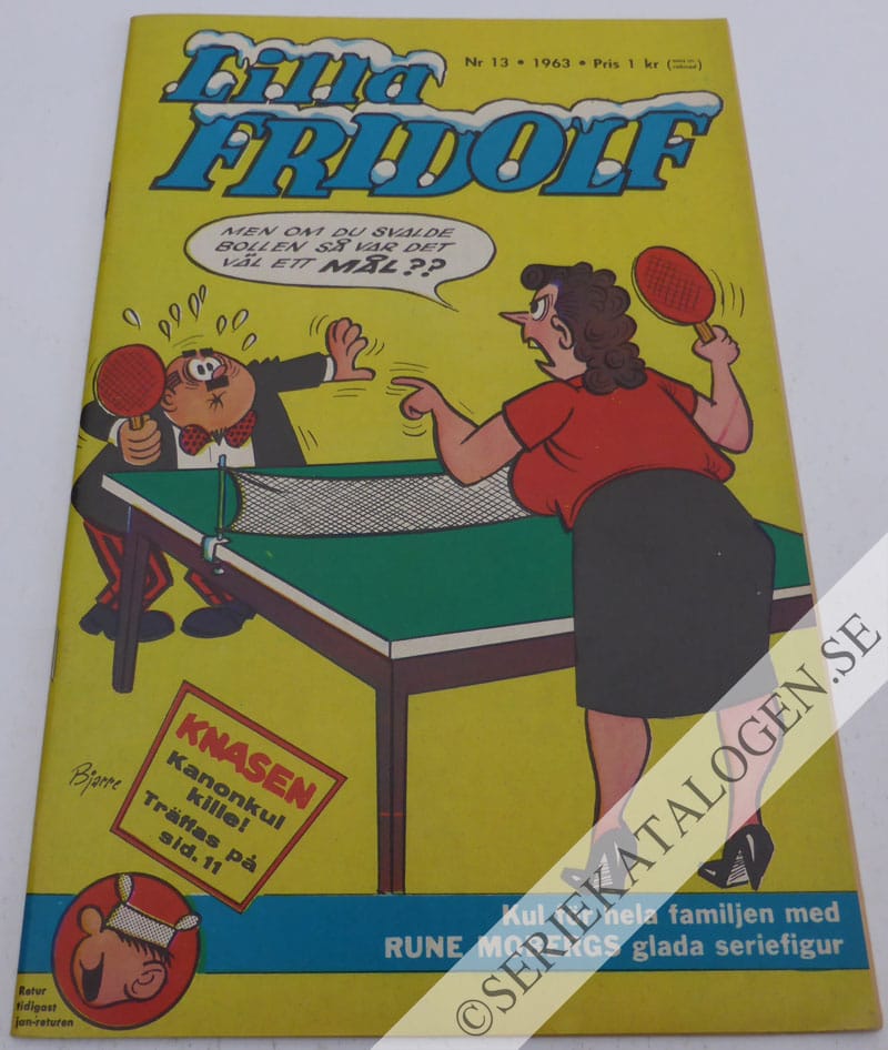 Framsida på Lilla Fridolf #13 (1963)