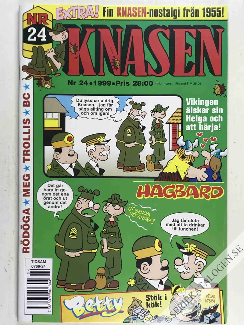 Framsida på Knasen #24 (1999)