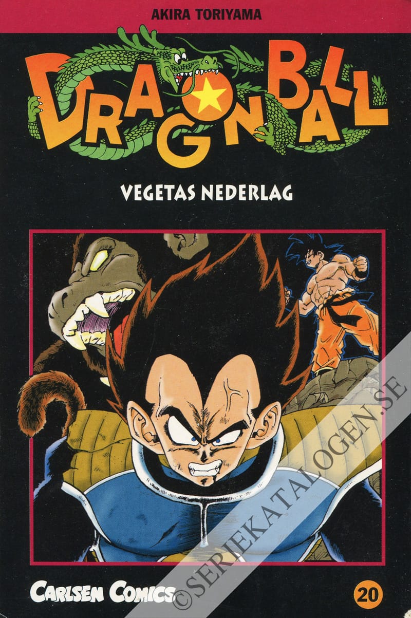 Framsida på Vegetas nederlag (2003)