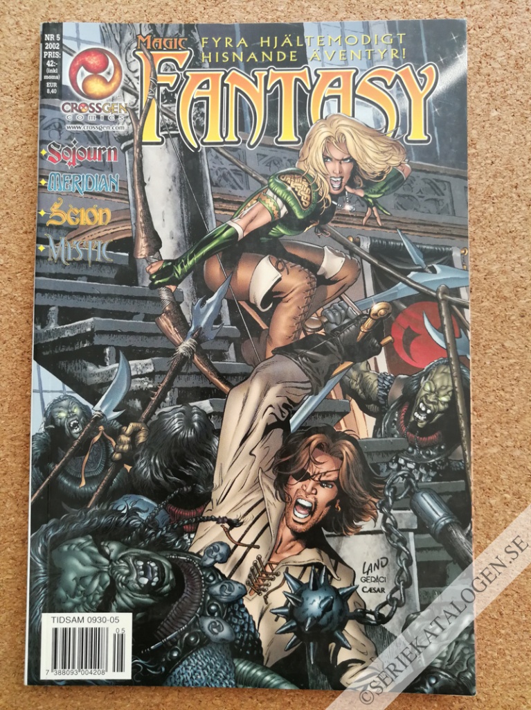 Framsida på Magic fantasy #5 (2002)