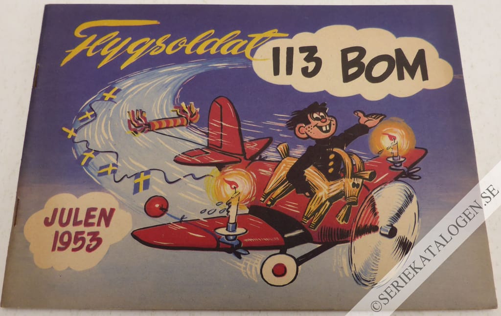 Framsida på Flygsoldat 113 Bom # (1953)