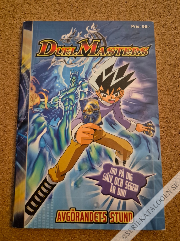 Framsida på Duel masters Avgörandets stund (2005)