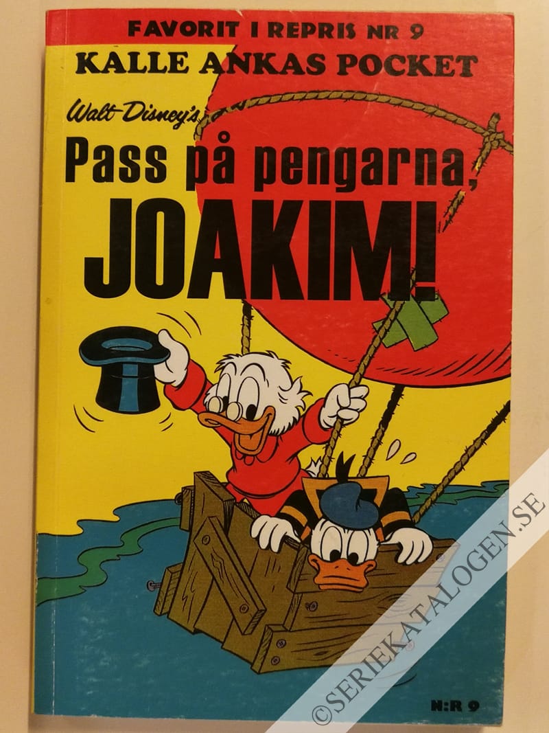 Framsida på Favorit i repris - Kalle Ankas pocket Pass på pengarna, Joakim! (2010)