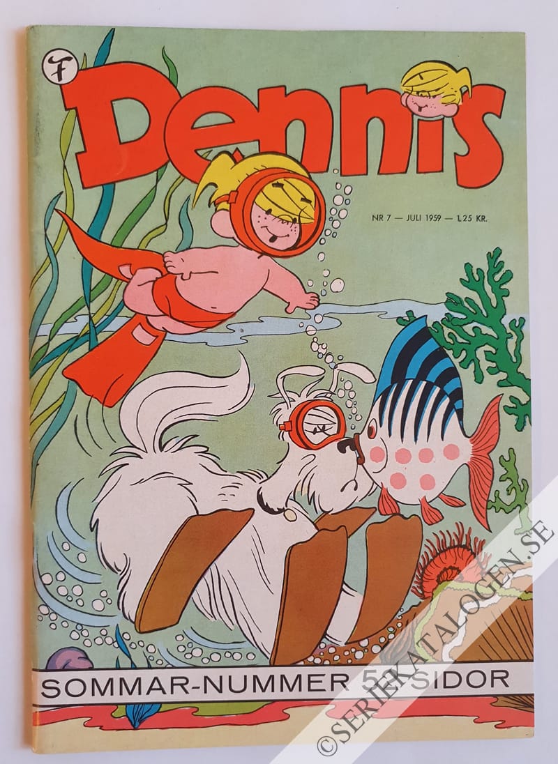 Framsida på Dennis #7 (1959)