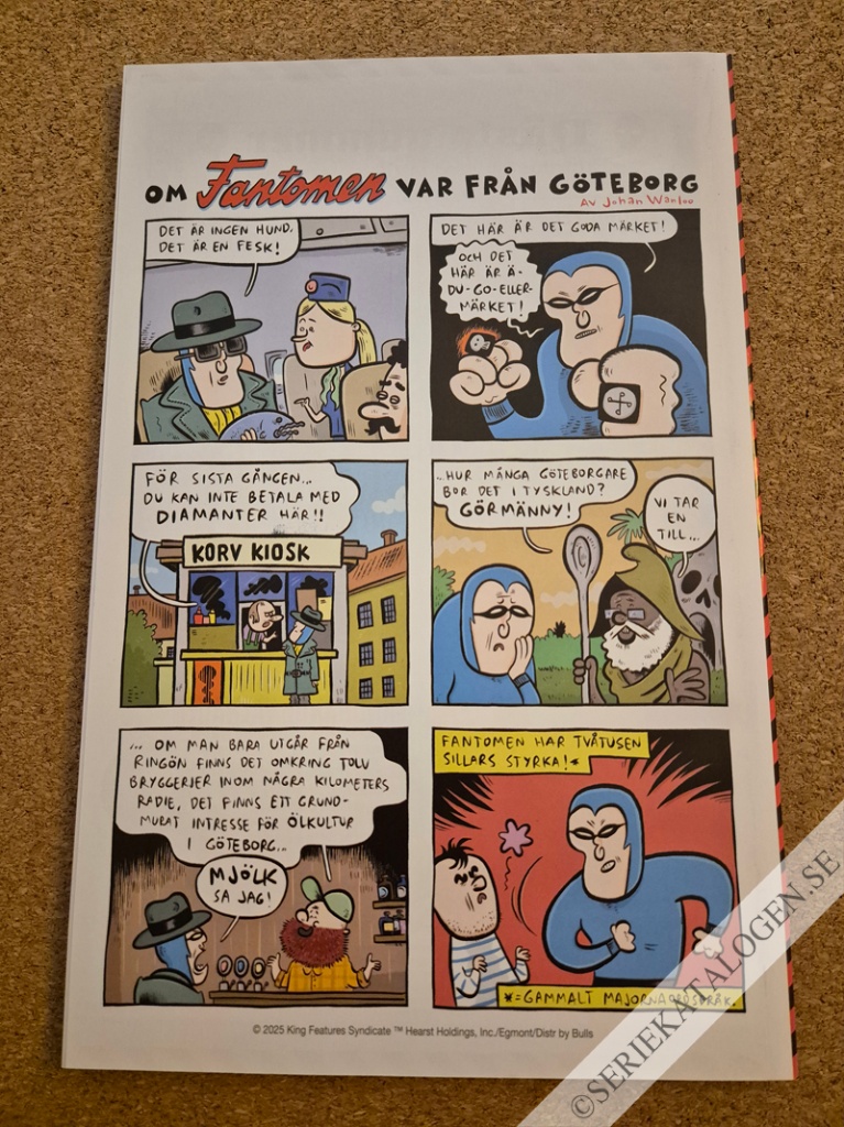 Baksida på Fantomen i Göteborg (2025)