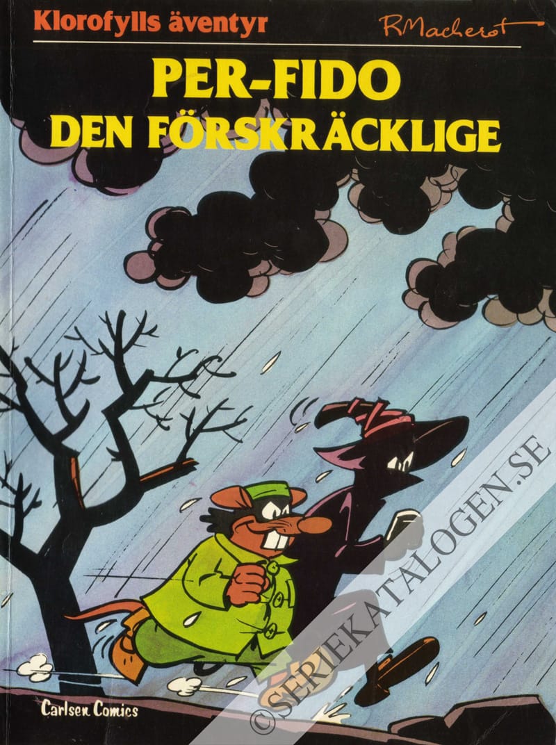 Framsida på Klorofylls äventyr Per-Fido den förskräcklige (1980)
