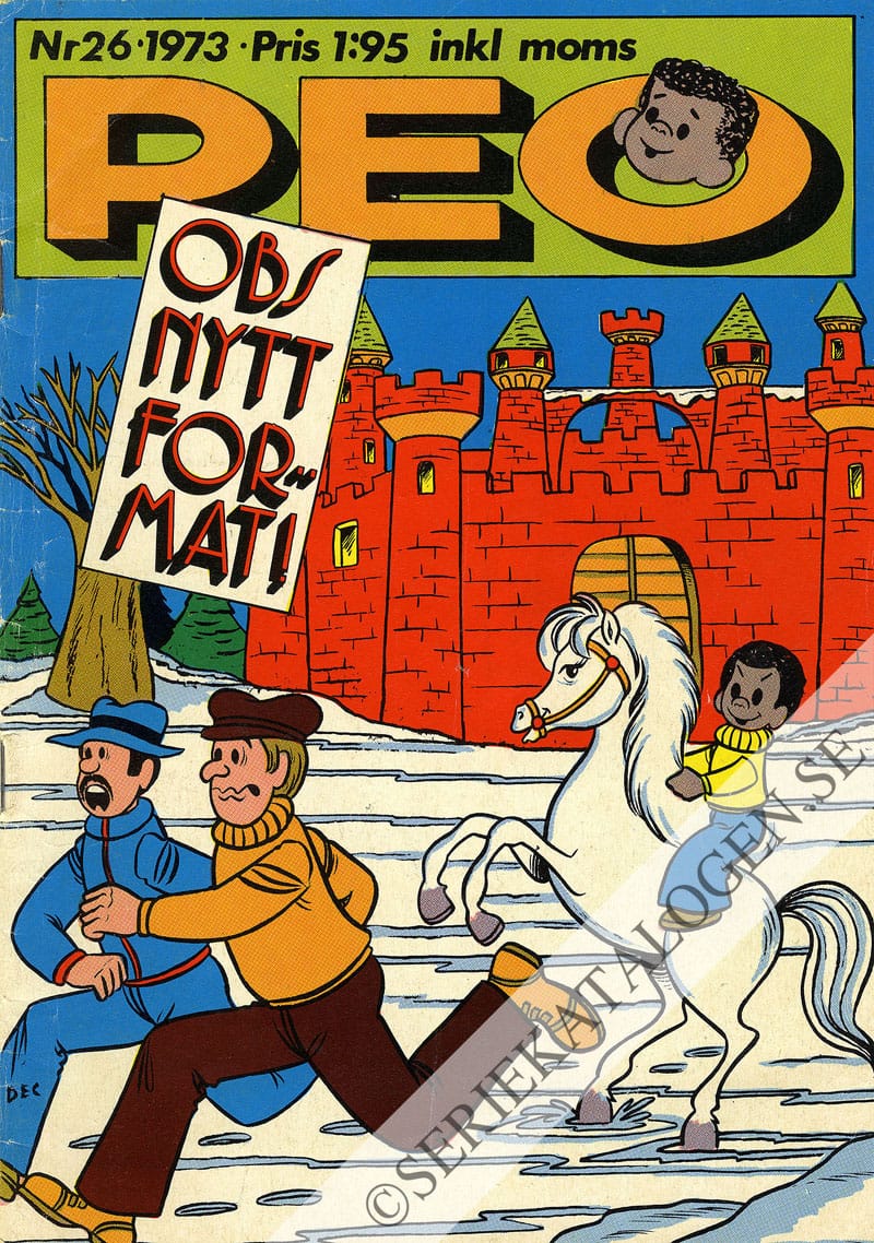 Framsida på Peo #26 (1973)