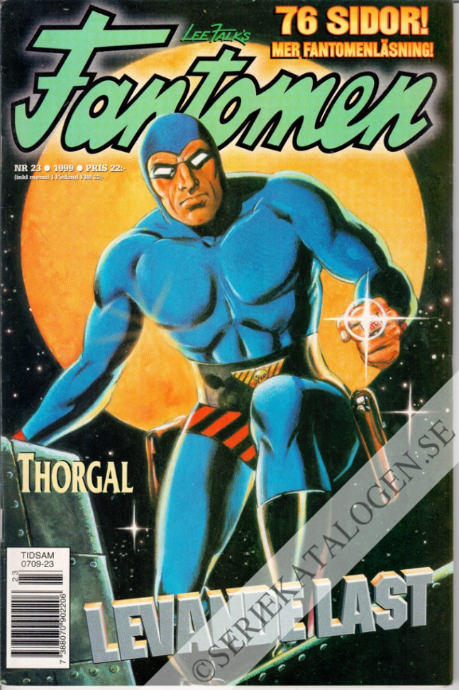 Framsida på Fantomen #23 (1999)