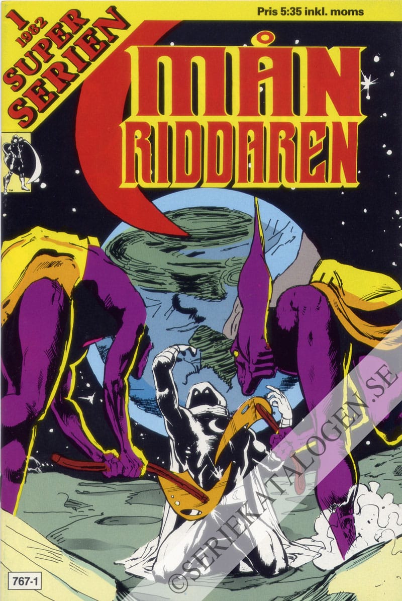 Framsida på Superserien #1 (1982)