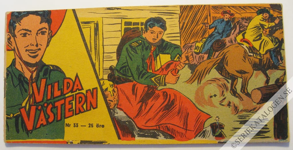 Framsida på Vilda Västern #33 (1958)