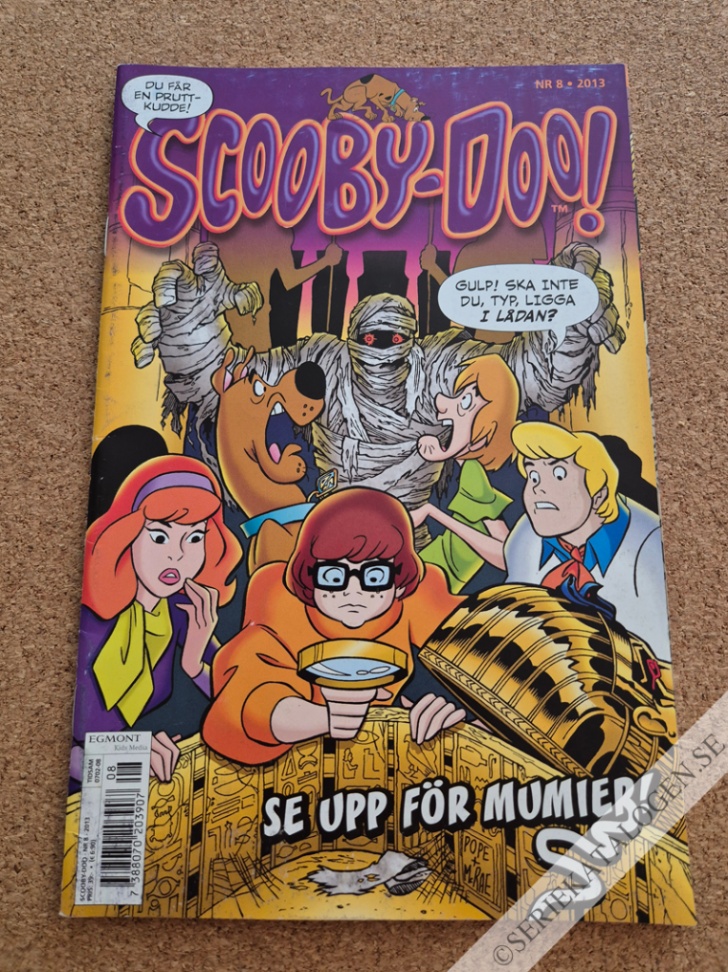 Framsida på Scooby-Doo! #8 (2013)