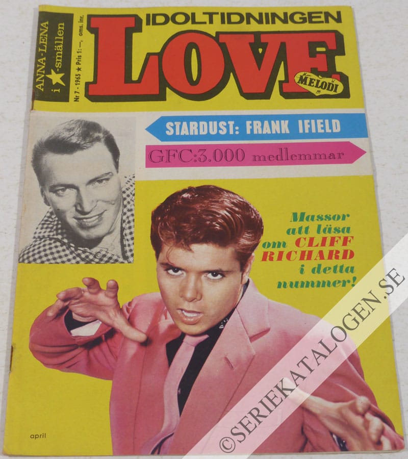 Framsida på Love! #7 (1963)