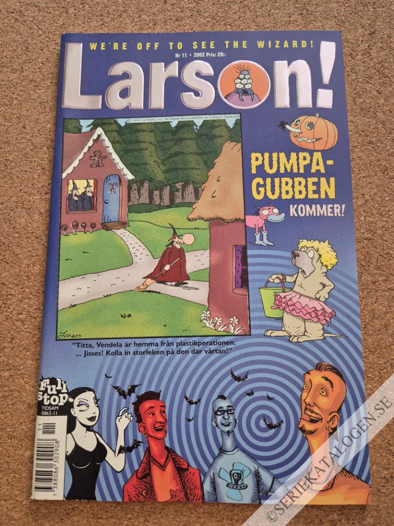 Framsida på Larson! #11 (2002)