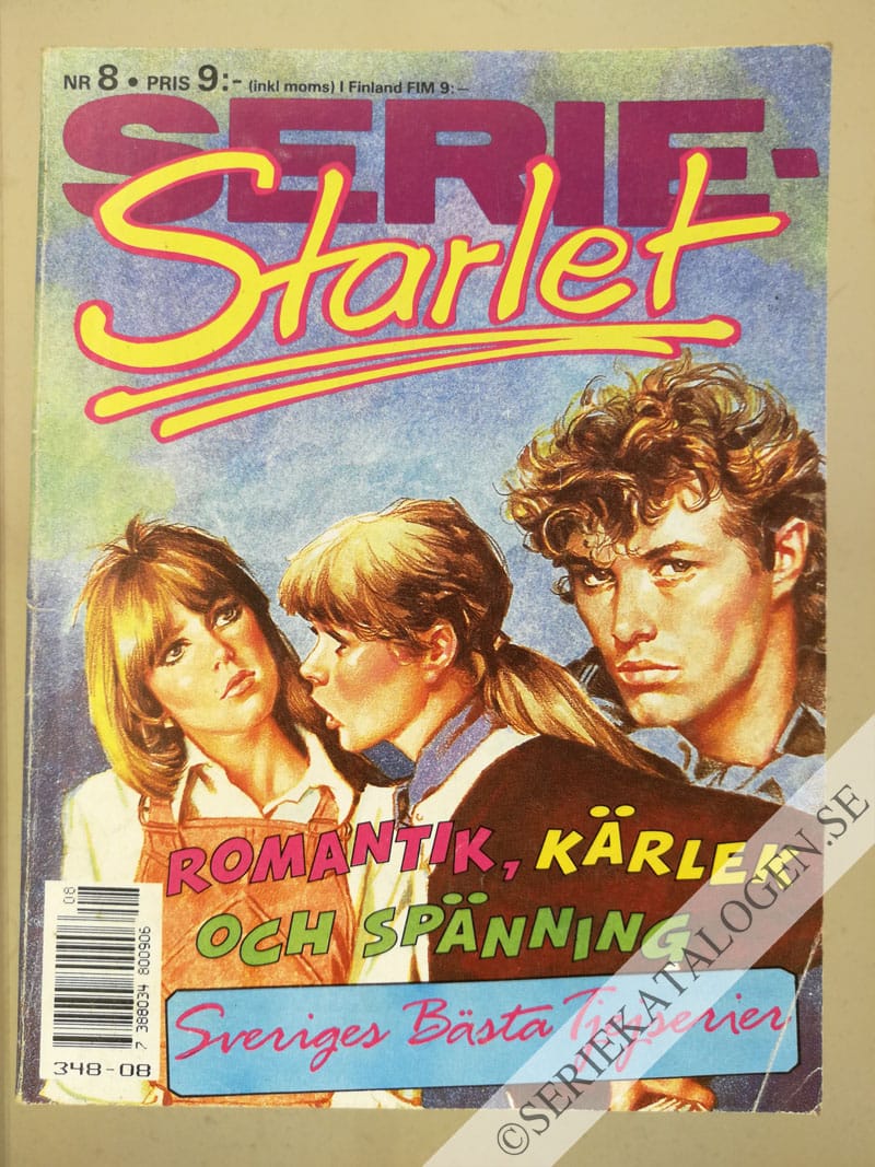 Framsida på Seriestarlet #8 (1989)