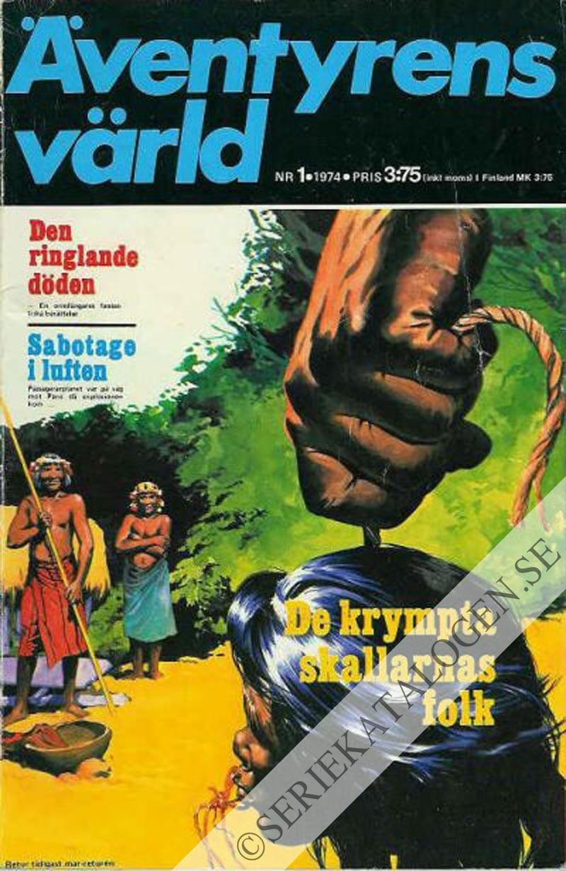 Framsida på Äventyrens värld #1 (1974)