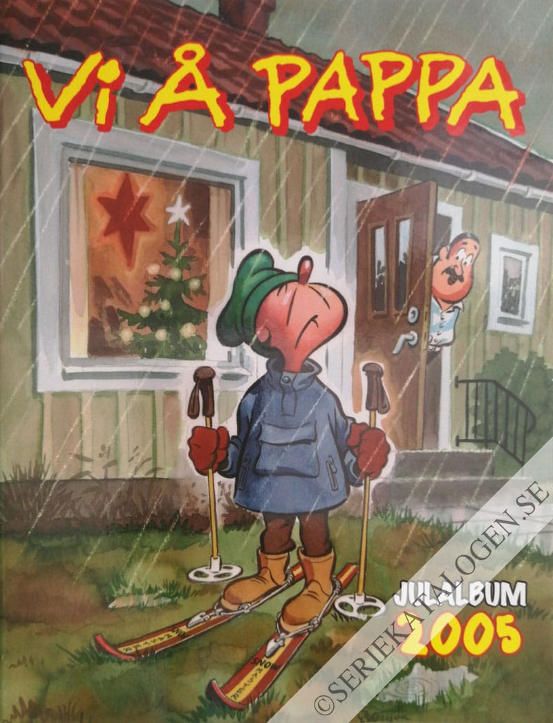 Framsida på Vi å pappa julalbum # (2005)