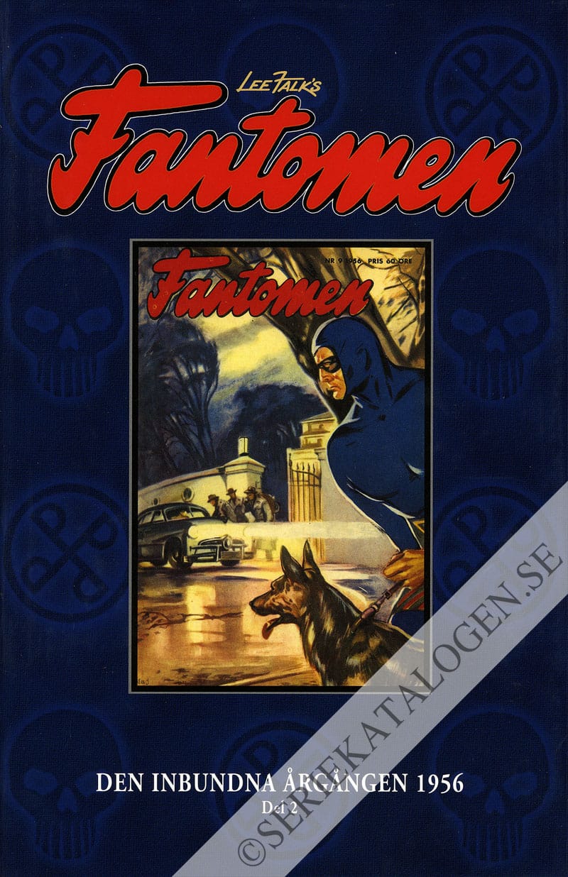 Framsida på Fantomen - den inbundna årgången 1956 del2 (2008)