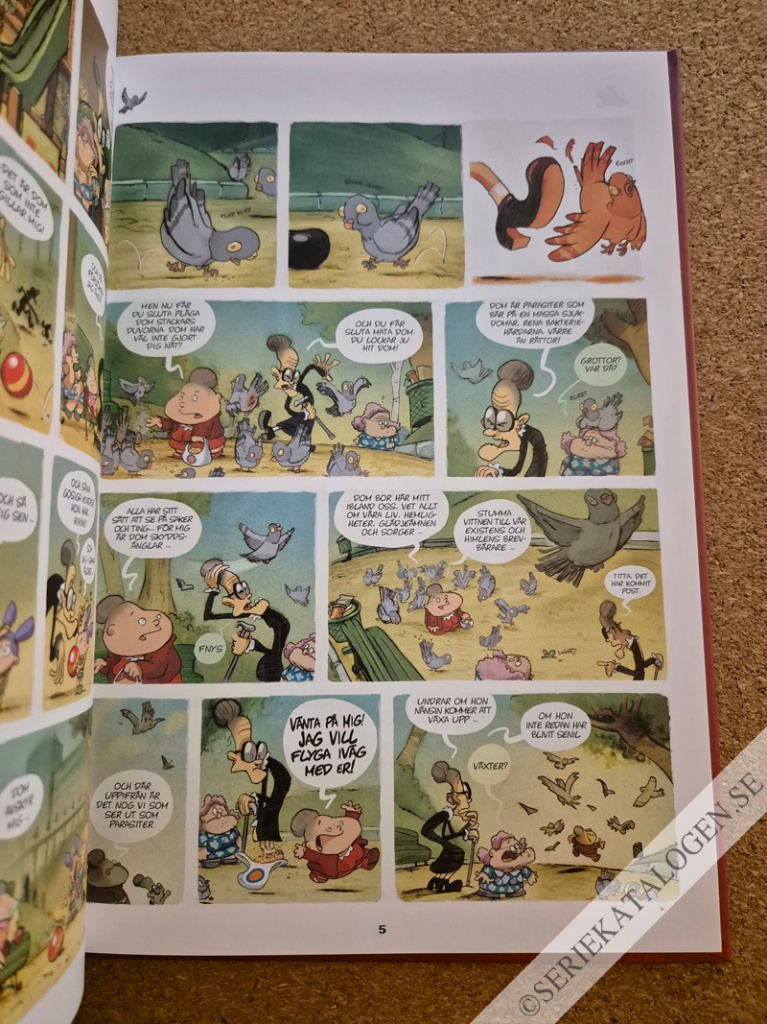 Exempel på Änglar och duvor (2012)