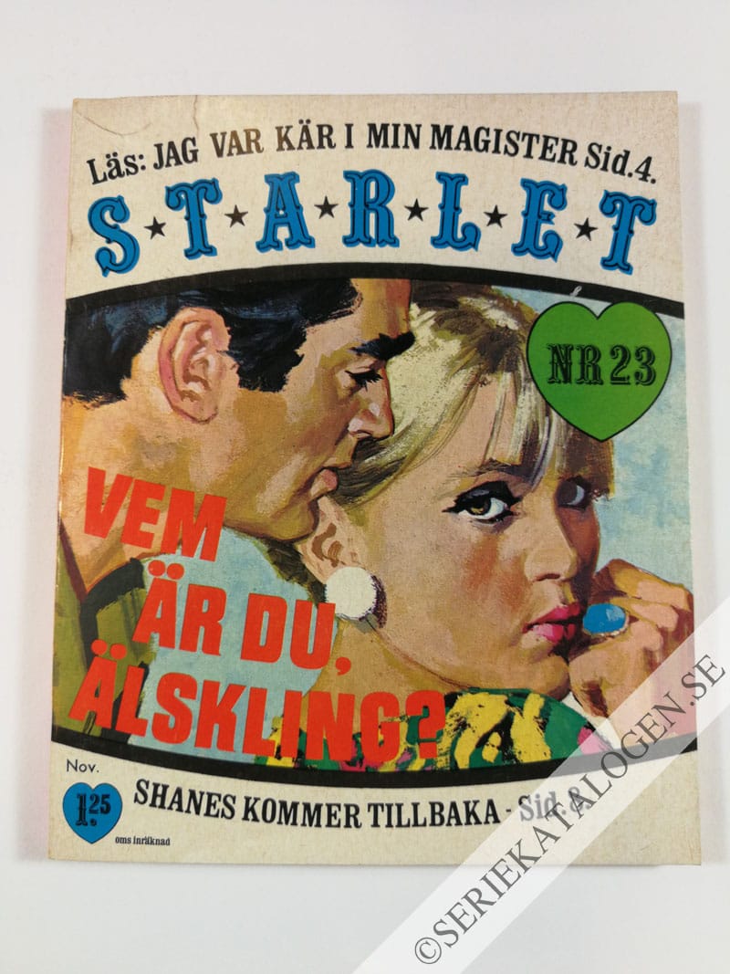 Framsida på Starlet #23 (1967)