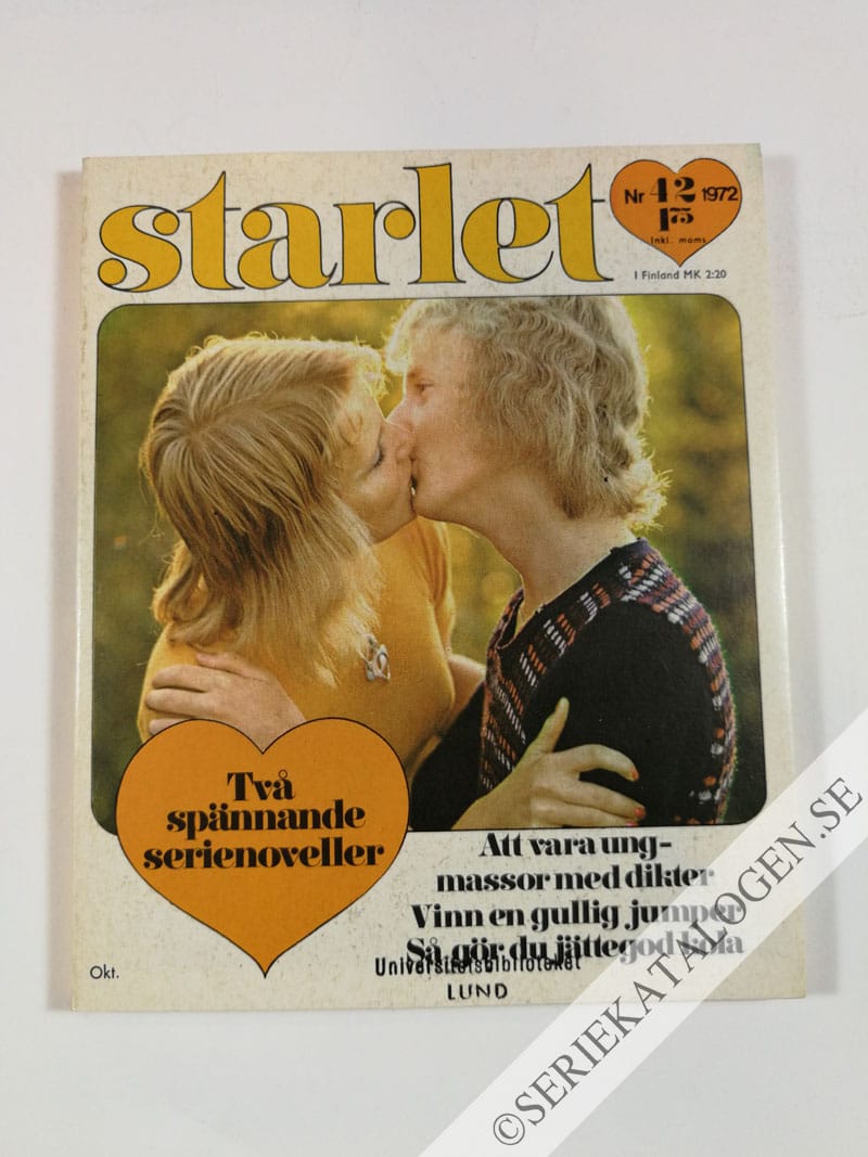 Framsida på Starlet #42 (1972)