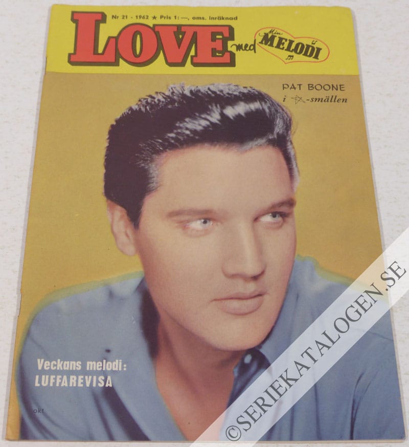 Framsida på Love! #21 (1962)