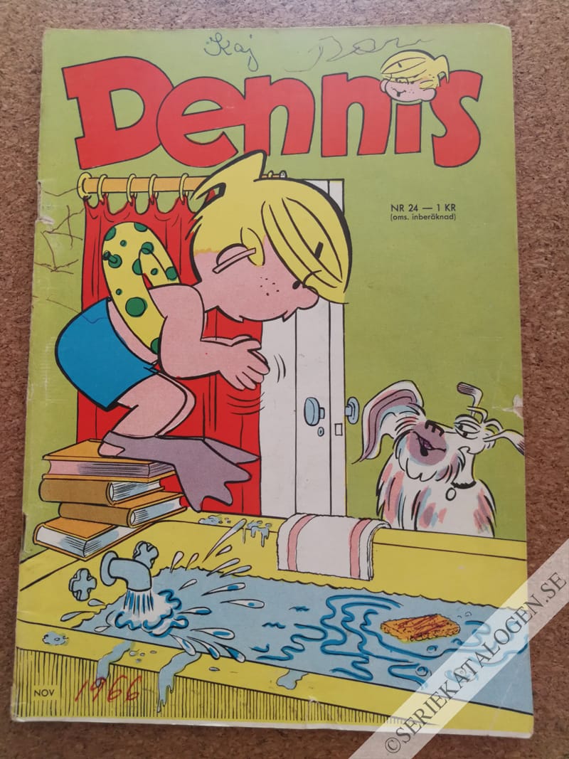Framsida på Dennis #24 (1966)