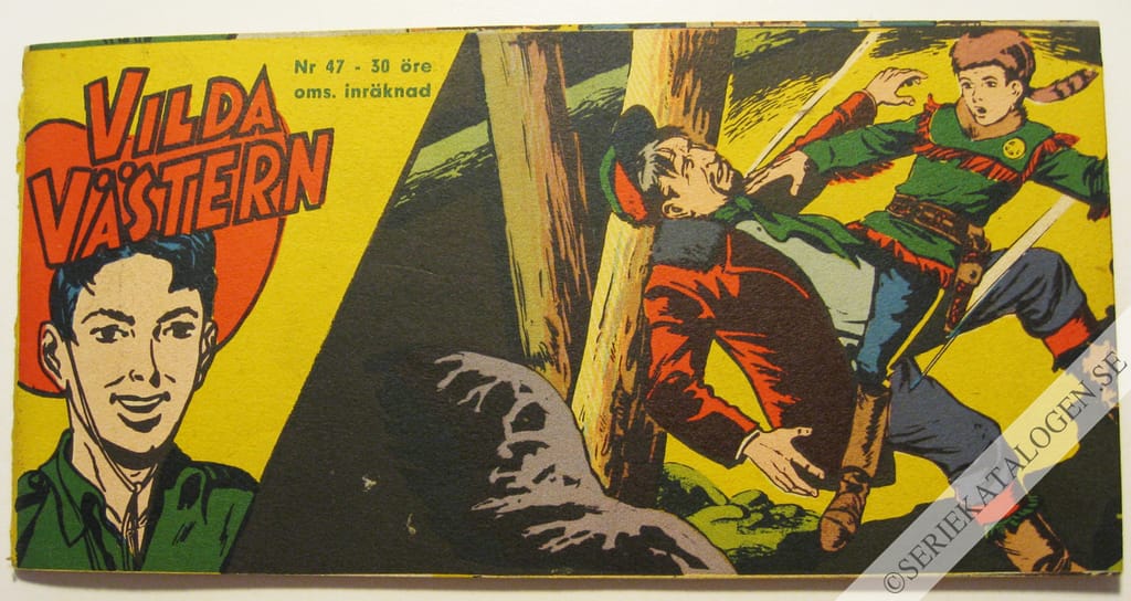 Framsida på Vilda Västern #47 (1960)