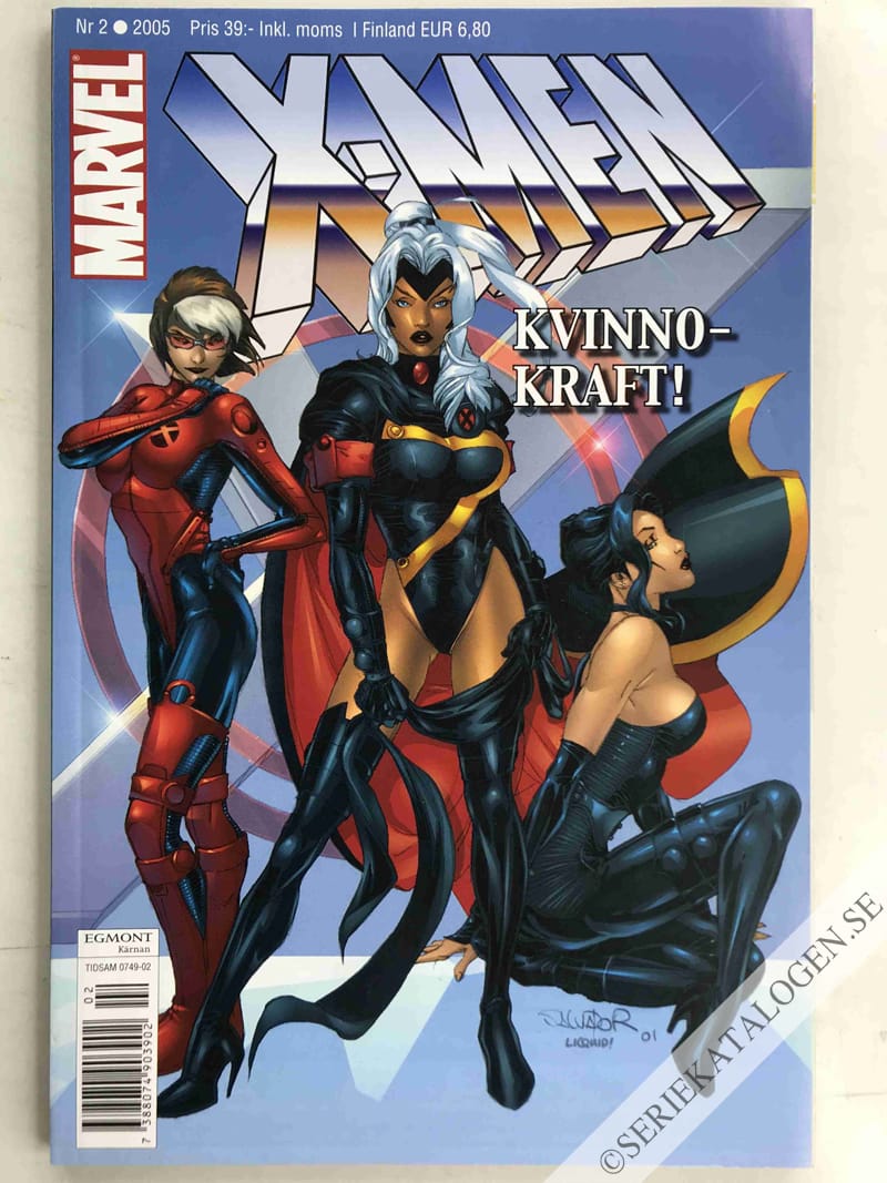 Framsida på X-Men #2 (2005)
