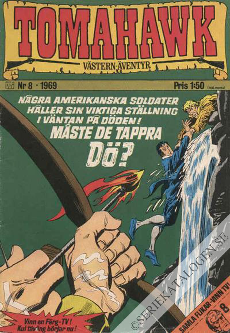 Framsida på Tomahawk #8 (1969)