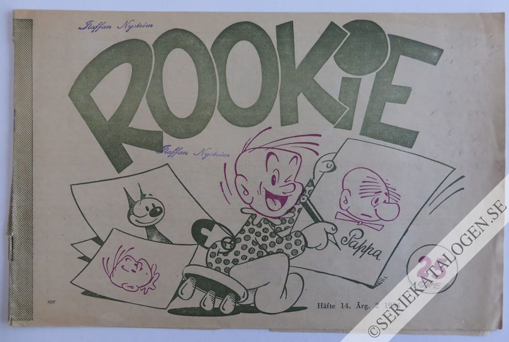 Framsida på Rookie #14 (1954)