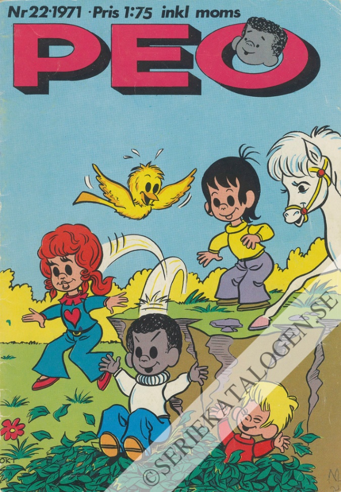 Framsida på Peo #22 (1971)